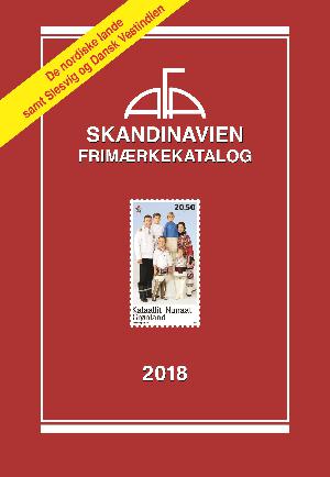 AFA Skandinavien frimærkekatalog. Årgang 2018