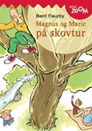 Magnus og Marie på skovtur