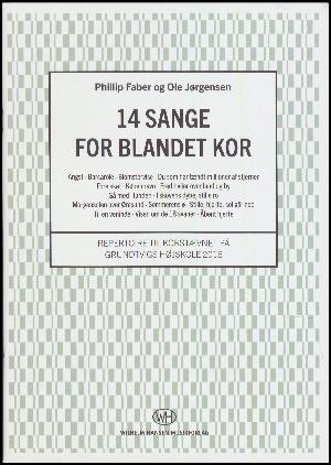 14 sange for blandet kor