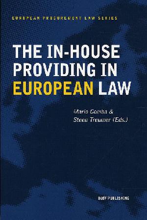 The in-house providing in European law
