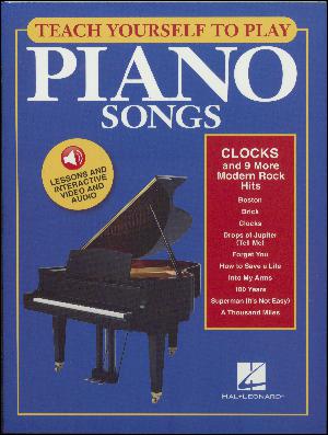 Teach yourself to play piano songs