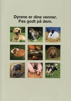 Dyrene er dine venner - pas godt på dem