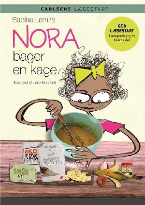 Nora bager en kage