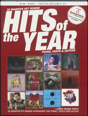 Hits of the year : 30 massive hit songs : \piano, voice & guitar