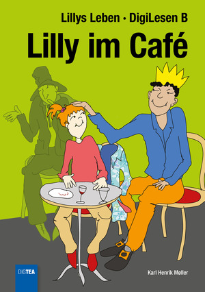 Lilly im Café