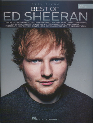 Best of Ed Sheeran : easy piano