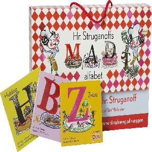 Hr. Struganoffs mad alfabet : lær bogstaver med hr. Struganoff