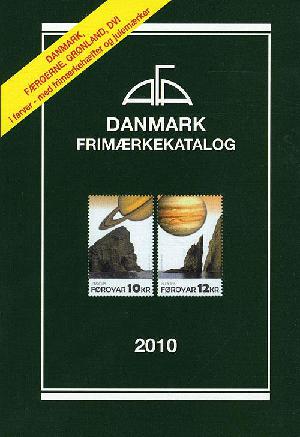 AFA Danmark, Færøerne, Grønland, Dansk Vestindien frimærkekatalog. Årgang 2010