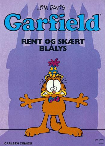 Garfield - rent og skært blålys