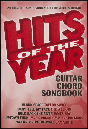 Hits of the year : \guitar chord songbook\