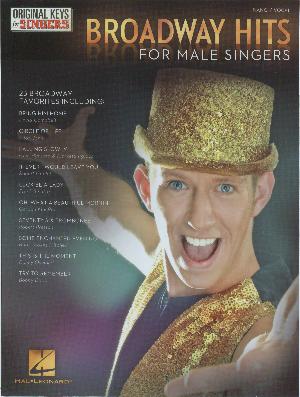 Broadway hits for male singers : original keys for singers : piano , vocal