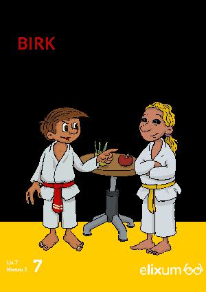 Birk og Luna viser karate