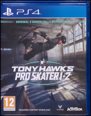 Tony Hawk's pro skater 1+2