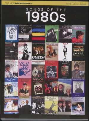 Songs of the 1980s : piano, vocal, guitar