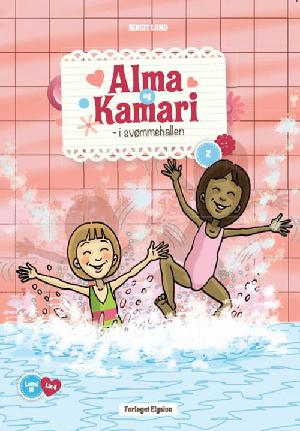 Alma og Kamari - i svømmehallen