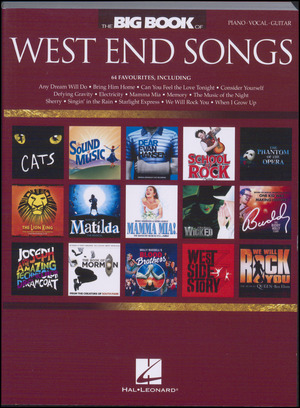 The big book of West End songs : \piano, vocal, guitar\