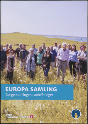 Europa Samling : Borgersamlingens anbefalinger