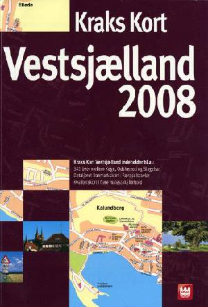 Kraks kort Vestsjælland. 2008 (8. udgave)