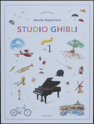Studio Ghibli - intermediate : piano solo : recital repertoire. Vol. 1