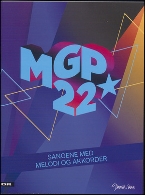 MGP 2022 : sangene med melodi og akkorder
