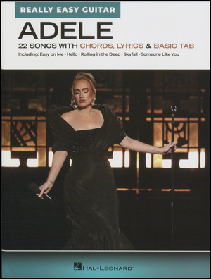 Adele : 22 songs with chords, lyrics & basic tab