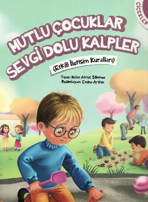 Mutlu çocuklar sevgi dolu kalpler