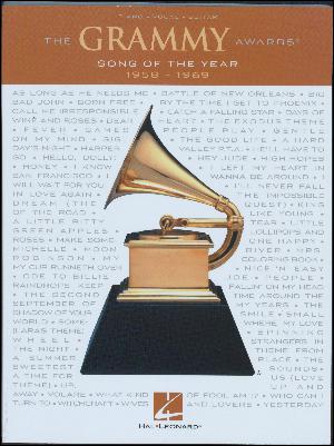 The GRAMMY Awards - song of the year 1958-1969 : \piano, vocal, guitar\