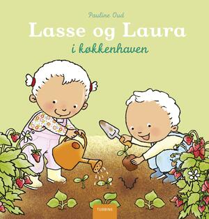 Lasse og Laura i køkkenhaven