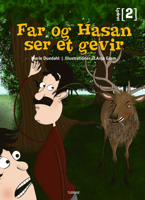 Far og Hasan ser et gevir