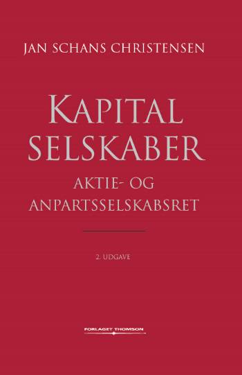 Kapitalselskaber : aktie- og anpartsselskabsret