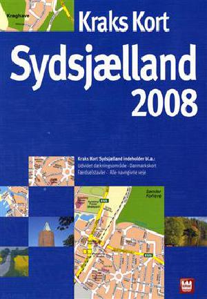 Kraks kort Sydsjælland. 2008 (8. udgave)