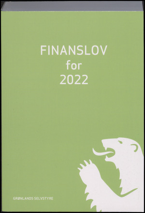 Finanslov (Nuuk). For 2022