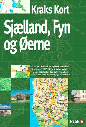 Kraks kort Sjælland, Fyn og øerne. 2012 (1. udgave)