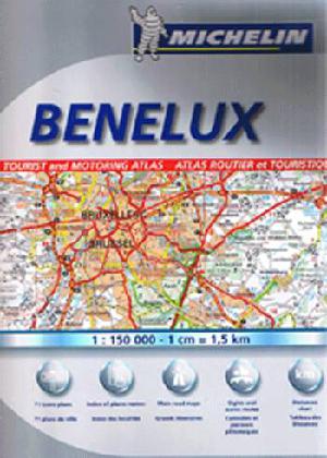 Michelin Benelux : atlas routier et touristique