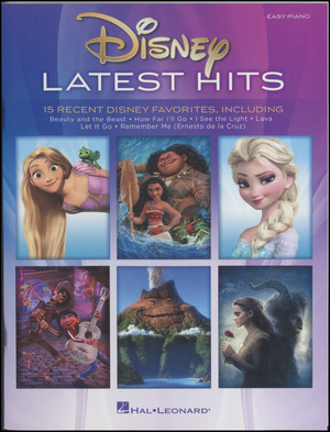 Disney latest hits : \easy piano\