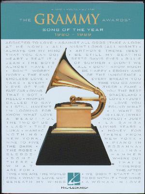 The GRAMMY Awards - song of the year 1980-1989 : \piano, vocal, guitar\