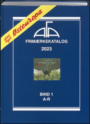 AFA Østeuropa frimærkekatalog. Årgang 2023, bind 1 : A-R