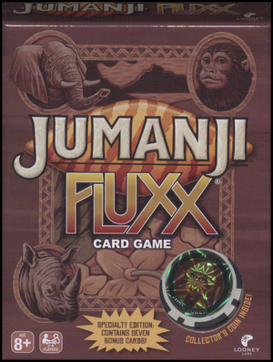 Jumanji fluxx - card game