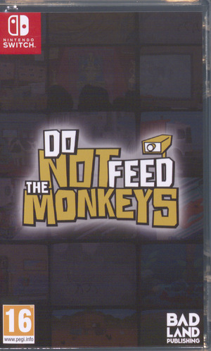 Do not feed the monkeys