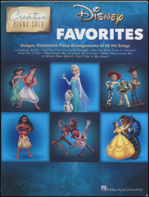 Disney favorites : unique, distinctive piano arrangements of 20 hit songs