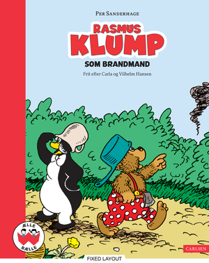 Rasmus Klump som brandmand