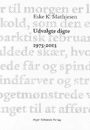 Udvalgte digte 1975-2013