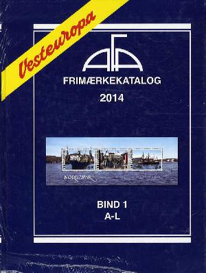 AFA Vesteuropa frimærkekatalog. Årgang 2014, bind 1 : A-L