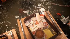 Flooded McDonald's