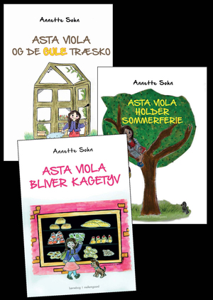 Asta Viola og de gule træsko: Asta Viola holder sommerferie: Asta Viola bliver kagetyv