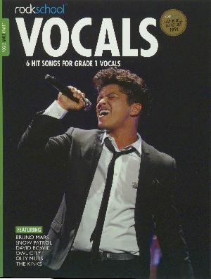 Male vocals grade 1 : performance pieces, technical exercises and in-depth guidance for Rockschool examinations