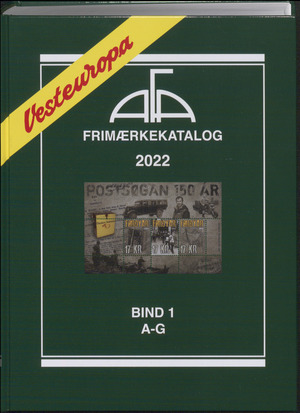 AFA Vesteuropa frimærkekatalog. Årgang 2022, bind 1 : A-G