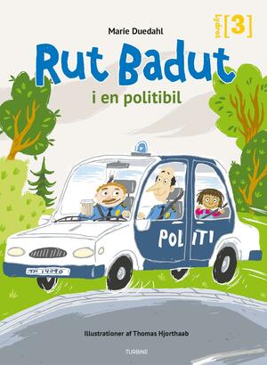 Rut badut i en politibil