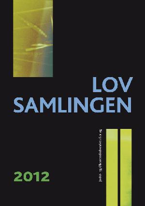 Lovsamlingen (København). 2012 (20. udgave)