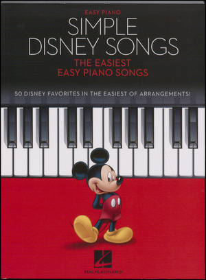 Simple Disney songs : the easiest easy  piano songs : \easy piano\